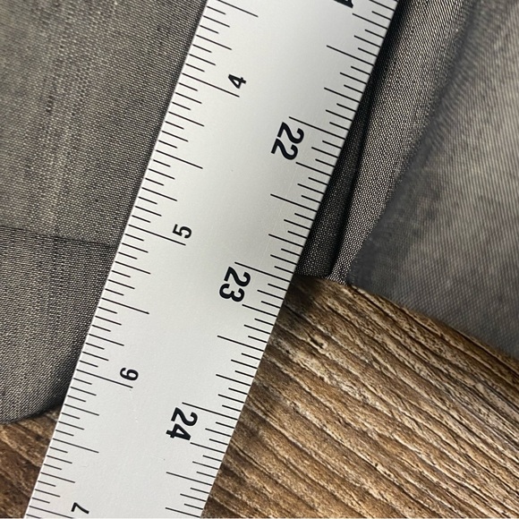 BANANA REPUBLIC Blazer Women Size 12 One Button Rayon Silk Blend Business Casual - Picture 8 of 9